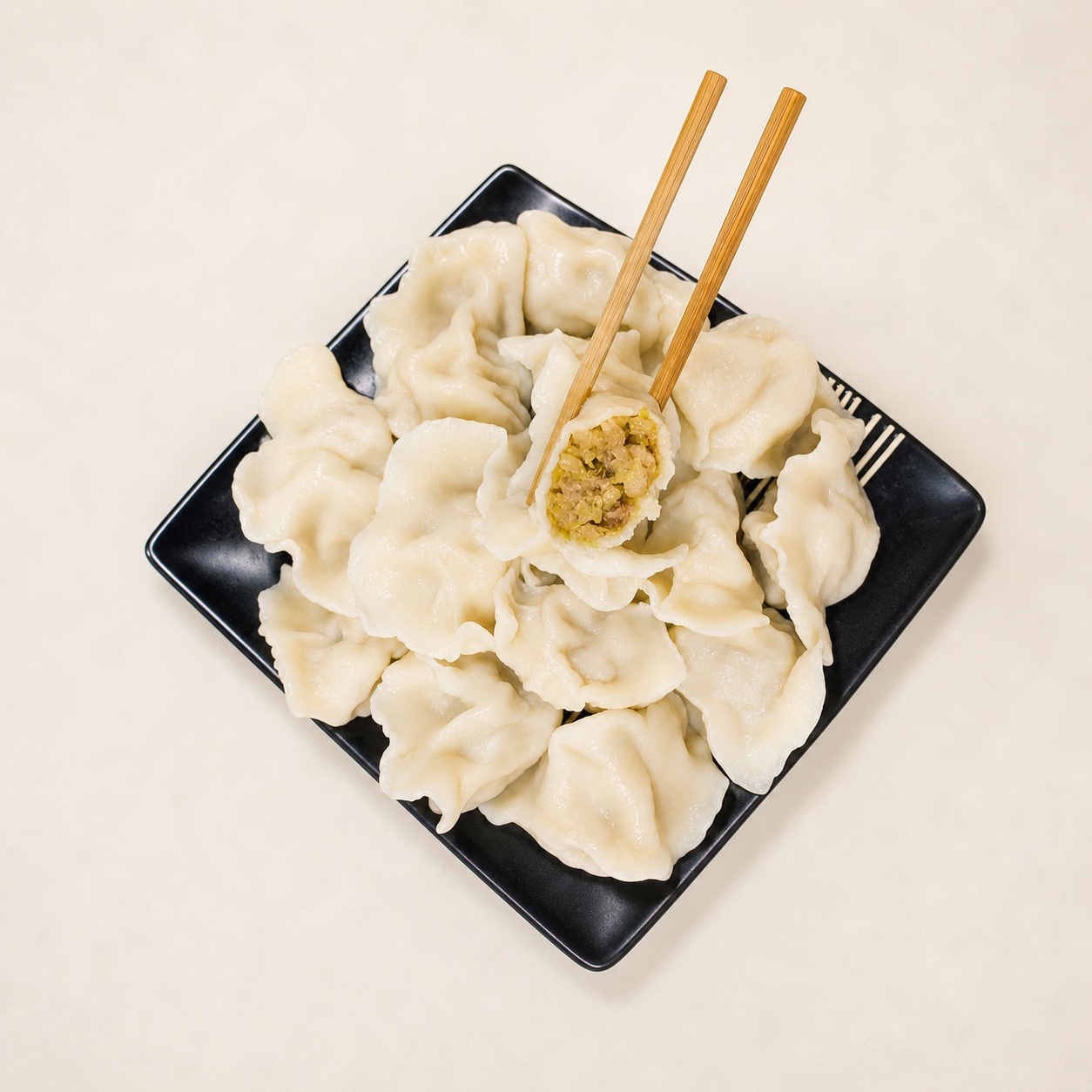七种手工水饺